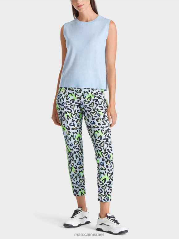 כחול אבקה רכה Marc Cain החלקה "לחשוב מחדש ביחד". הַלבָּשָׁה 62FRR1103