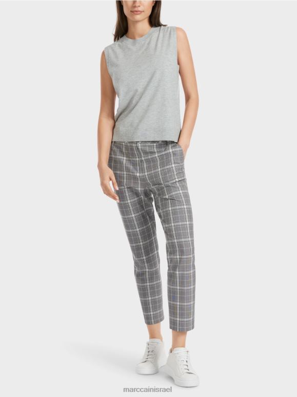 אפור כסוף Marc Cain החלקה "לחשוב מחדש ביחד". הַלבָּשָׁה 62FRR1106