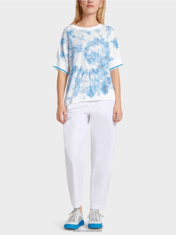 צניחה חופשית חדשה Marc Cain סוודר בטיק סרוג בגרמניה הַלבָּשָׁה 62FRR1128