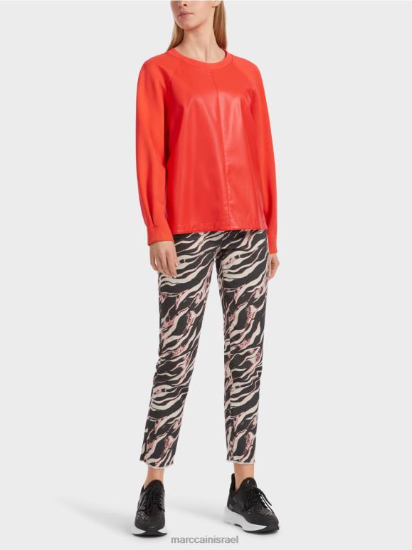 קמפרי Marc Cain סווטשירט ראגלן עם תערובת חומרים הַלבָּשָׁה 62FRR1223