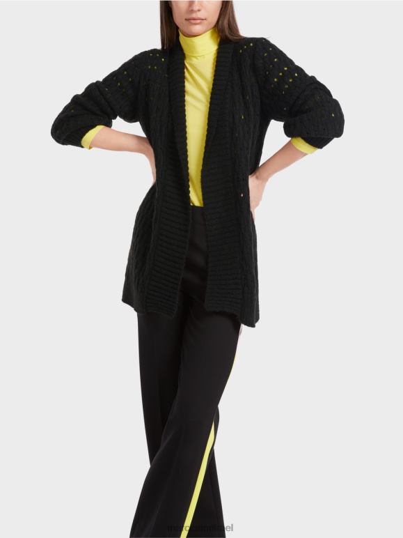 לימון רך Marc Cain חולצת טריקו עם צווארון רול הַלבָּשָׁה 62FRR1325