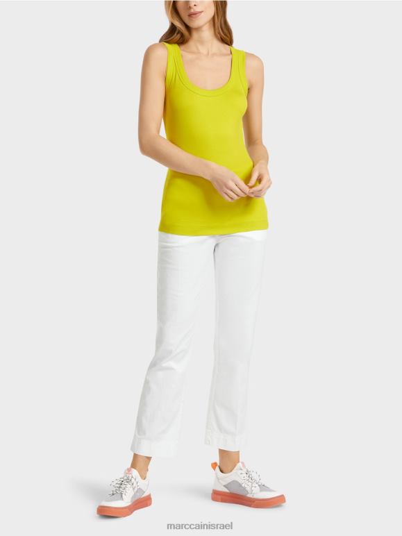 ליים קל Marc Cain גופייה עם רצועות רחבות הַלבָּשָׁה 62FRR1387