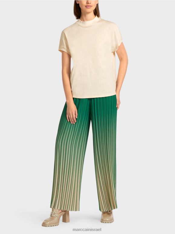 קרם Marc Cain חולצת טריקו עם שרוולים הַלבָּשָׁה 62FRR1446