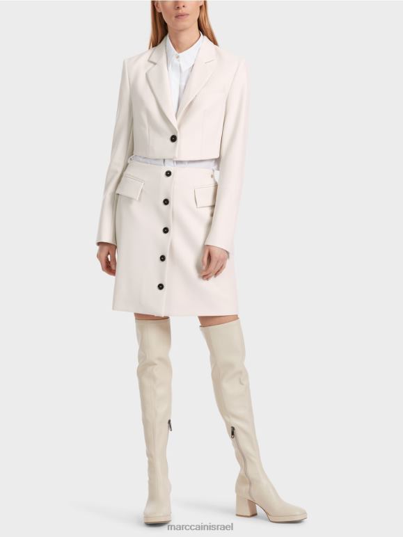 עָשָׁן Marc Cain בלייזר קצר עכשווי הַלבָּשָׁה 62FRR150