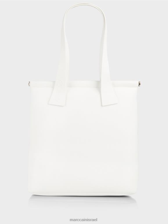 צבע קרם Marc Cain תיק נשף בגוון נאפה אבזר 62FRR1547