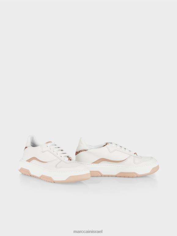 בז' חולי Marc Cain נעלי ספורט עם פרטים מבריקים הַנעָלָה 62FRR1555