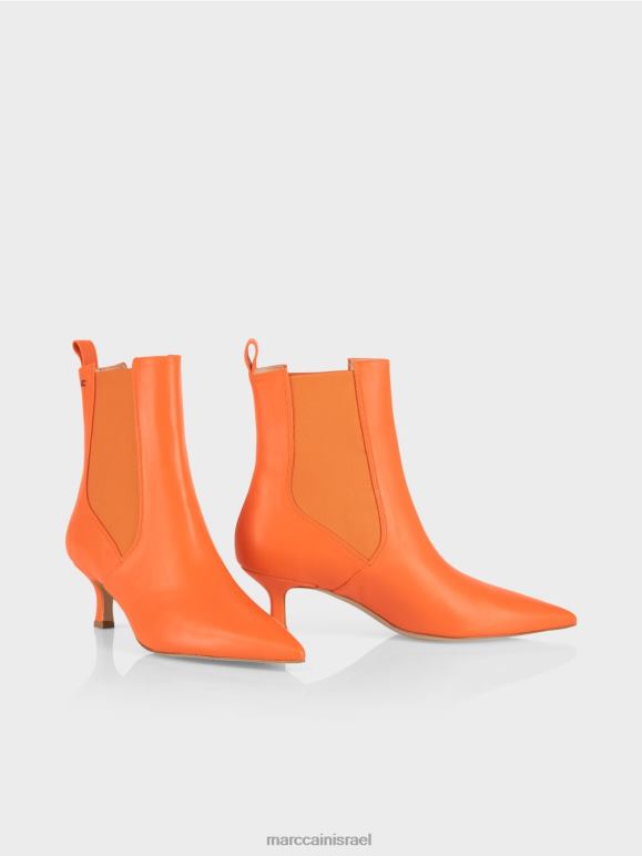 אלמוגים בהירים Marc Cain מגפונים תחרה עם תוספת הַנעָלָה 62FRR1569