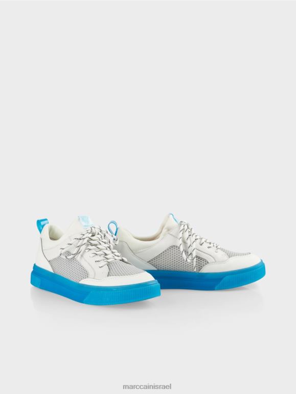 צניחה חופשית חדשה Marc Cain נעלי ספורט ספורטיביות עם פרטי רשת הַנעָלָה 62FRR1605