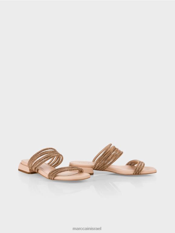 פנקוטה Marc Cain סנדלים אלגנטיים עם פאייטים מזכוכית הַנעָלָה 62FRR1607