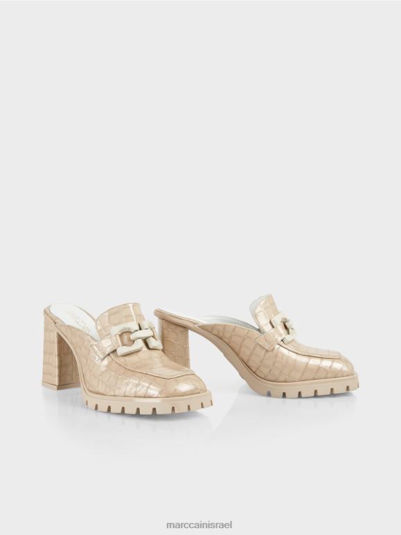 קרם אבקה Marc Cain "לחשוב מחדש ביחד" נעלי קרוק מזוייפות הַנעָלָה 62FRR1630