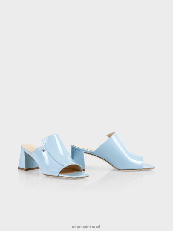 כחול אטמוספרי Marc Cain סנדלים מרובעים "לחשוב מחדש ביחד". הַנעָלָה 62FRR1632