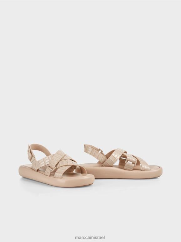 גוון רך Marc Cain סנדלי רצועת קרוק מלאכותית הַנעָלָה 62FRR1634