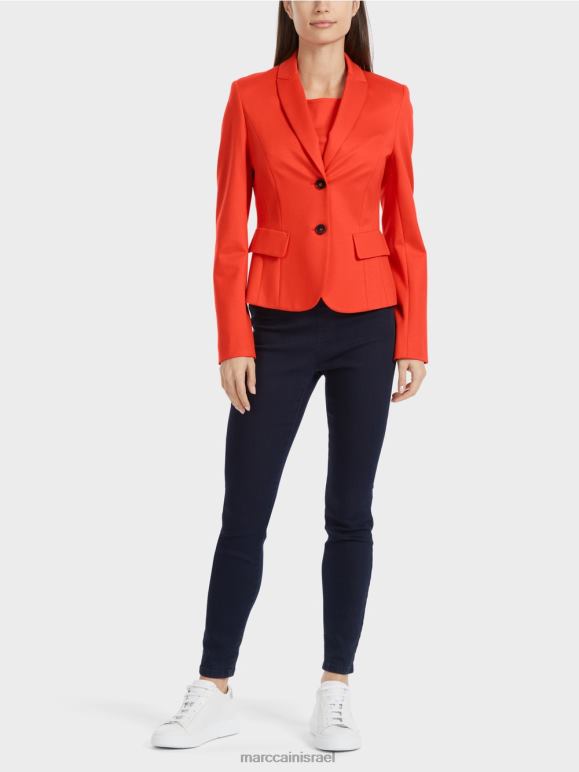 קמפרי Marc Cain בלייזר מצויד עם דש צר הַלבָּשָׁה 62FRR177