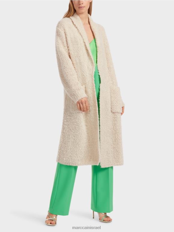 עָשָׁן Marc Cain מעיל סרוג בגרמניה הַלבָּשָׁה 62FRR229