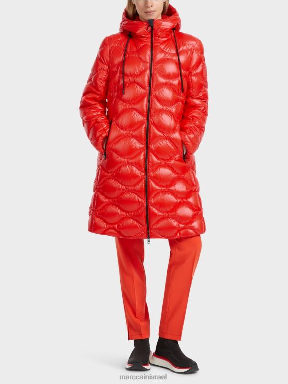 קמפרי Marc Cain מעיל "לחשוב מחדש" עם קווילט הַלבָּשָׁה 62FRR244