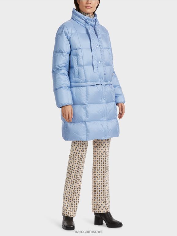 שמי קיץ כהים Marc Cain מעיל קווילט ארוך הַלבָּשָׁה 62FRR247