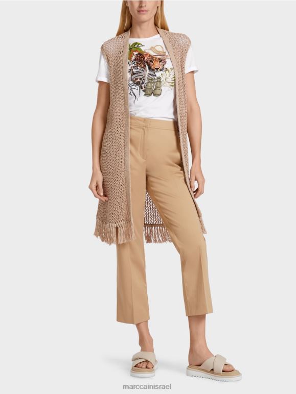 חול עמוק Marc Cain "לחשוב מחדש ביחד" חזייה סרוגה הַלבָּשָׁה 62FRR271