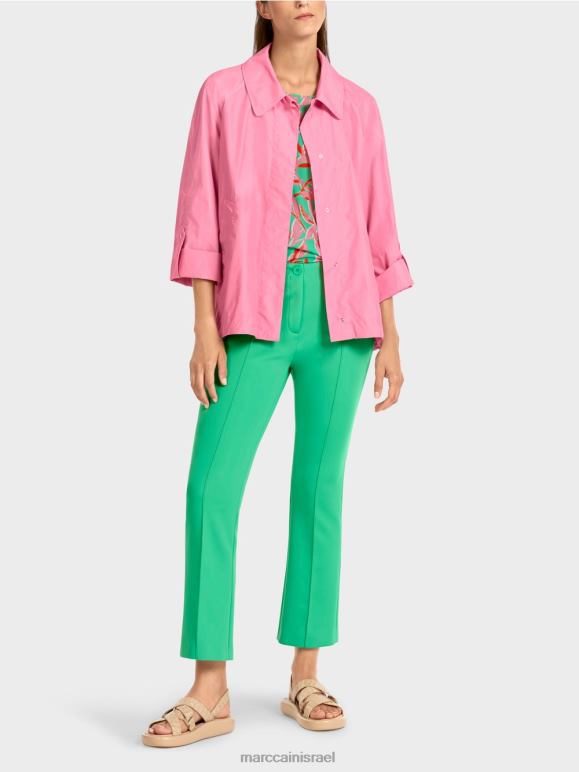 ורוד בהיר Marc Cain מעיל חוצות "לחשוב מחדש ביחד". הַלבָּשָׁה 62FRR276