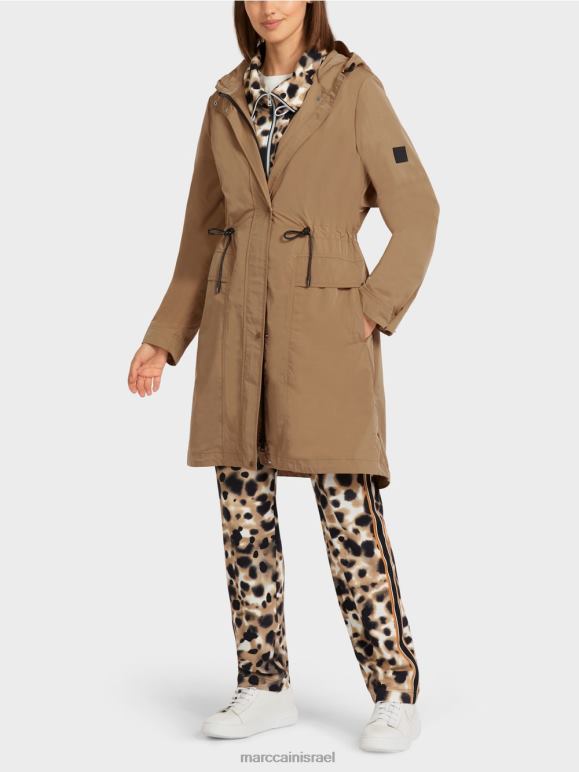 קפה קל Marc Cain מעיל ברדס הַלבָּשָׁה 62FRR281