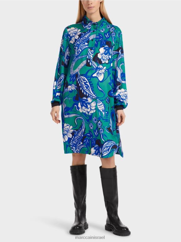 אֵימָל Marc Cain שמלת "לחשוב מחדש ביחד" נינוחה הַלבָּשָׁה 62FRR3