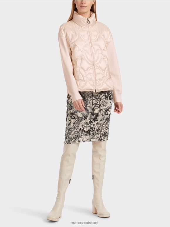 פריחת השקדיה Marc Cain ז'קט "לחשוב מחדש" מרופד הַלבָּשָׁה 62FRR304