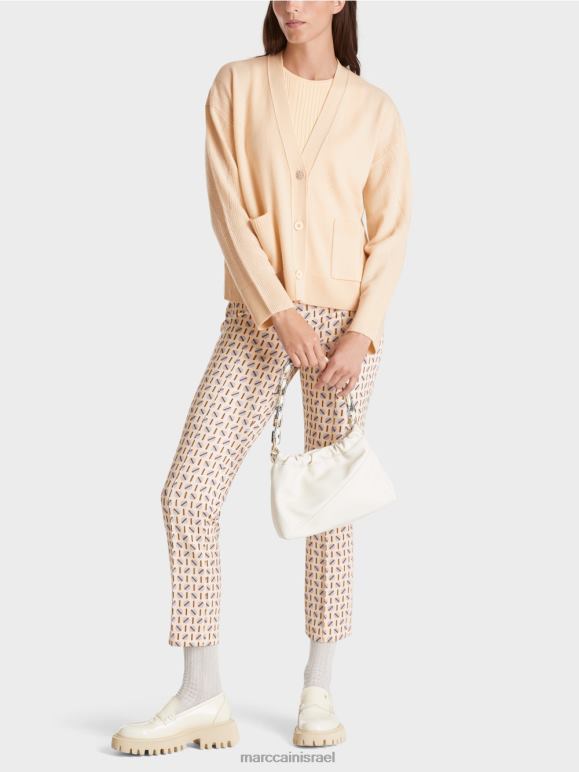 שמנת כהה Marc Cain קרדיגן "לחשוב מחדש ביחד" הַלבָּשָׁה 62FRR321