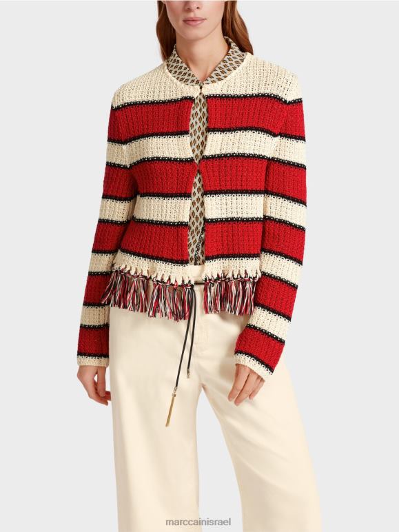 קרם Marc Cain קרדיגן "לחשוב מחדש ביחד". הַלבָּשָׁה 62FRR355