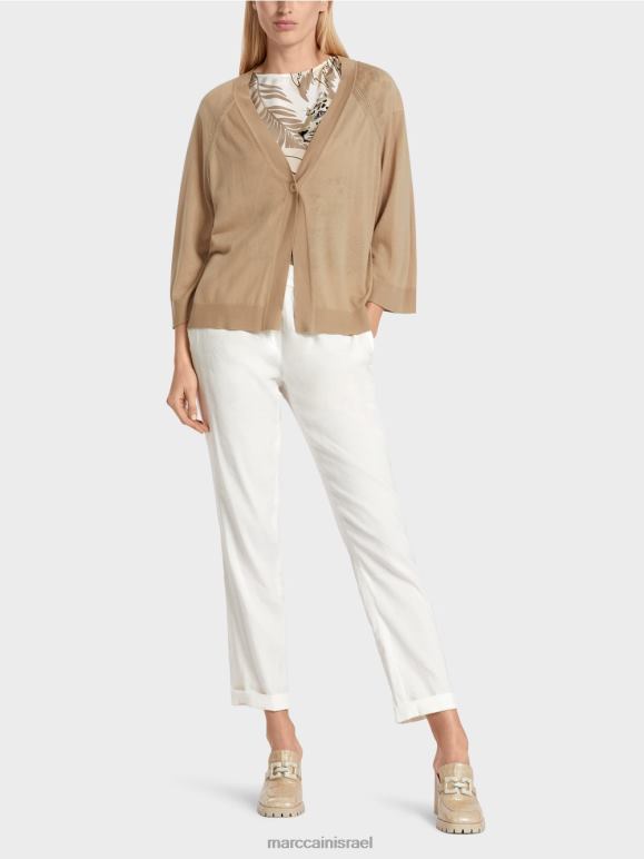 חול עמוק Marc Cain קרדיגן ראגלן סרוג רופף הַלבָּשָׁה 62FRR382