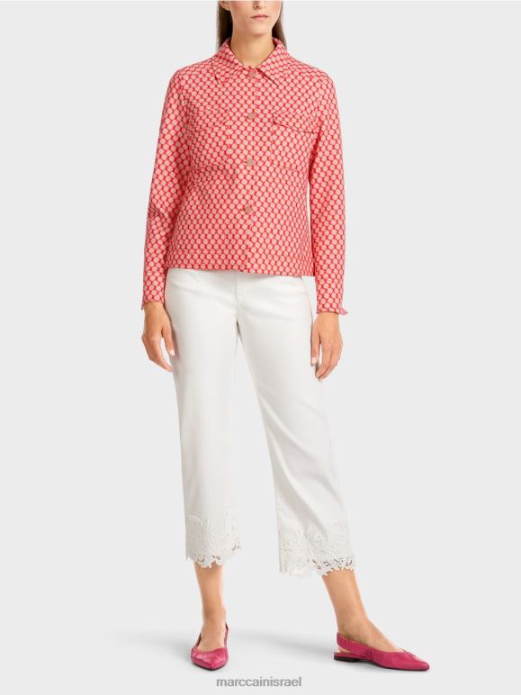 מַנדָרִינָה Marc Cain ז'קט בדוגמת נקודות הַלבָּשָׁה 62FRR416