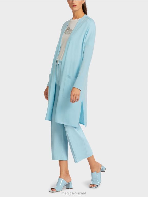 כחול אטמוספרי Marc Cain קרדיגן פתוח הַלבָּשָׁה 62FRR445