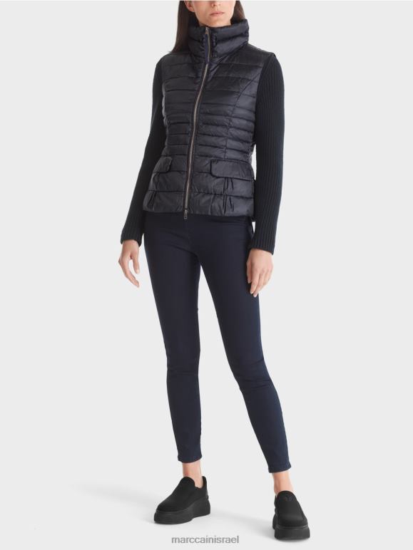 כחול חצות Marc Cain חזייה מרופדת עם בטנת פוך הַלבָּשָׁה 62FRR453