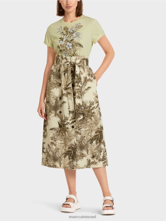 נשימה רכה Marc Cain חצאית באורך העגל הַלבָּשָׁה 62FRR493