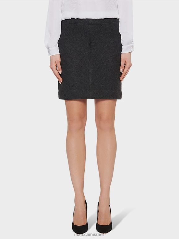 אנתרזית Marc Cain חצאית עם קווים נקיים הַלבָּשָׁה 62FRR521