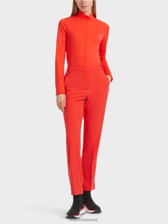 קמפרי Marc Cain מכנסיים פושונים עם חריצים בצד הַלבָּשָׁה 62FRR537