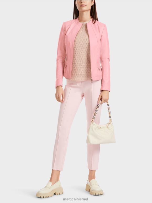 ורוד פודרה רכה Marc Cain מכנסיים מותניים רגילים סידני הַלבָּשָׁה 62FRR582