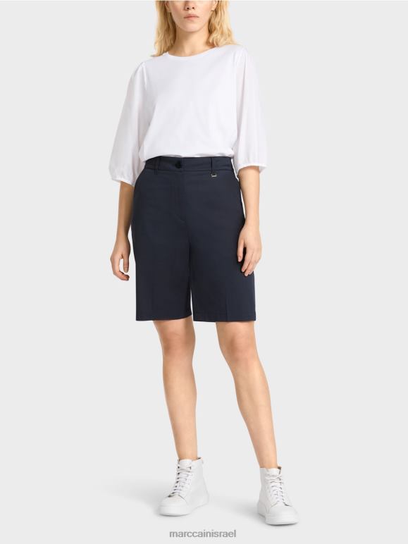 כחול חצות Marc Cain מכנסי פיניקה בגזרה נשית הַלבָּשָׁה 62FRR646