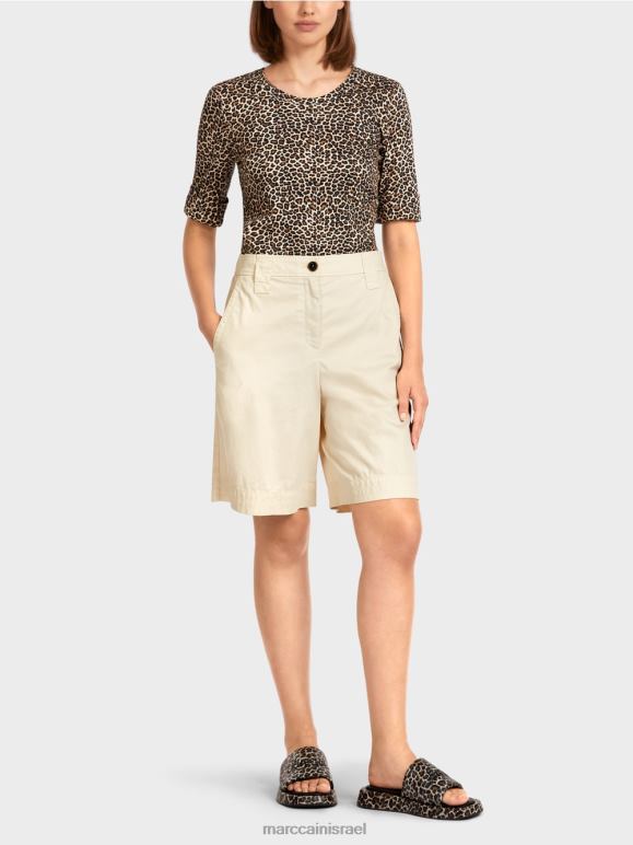 קרם אבקה Marc Cain מכנסיים קצרים "לחשוב מחדש ביחד". הַלבָּשָׁה 62FRR704