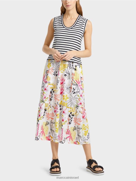 ליים קל Marc Cain להתלבש בשילוב של דוגמאות הַלבָּשָׁה 62FRR72