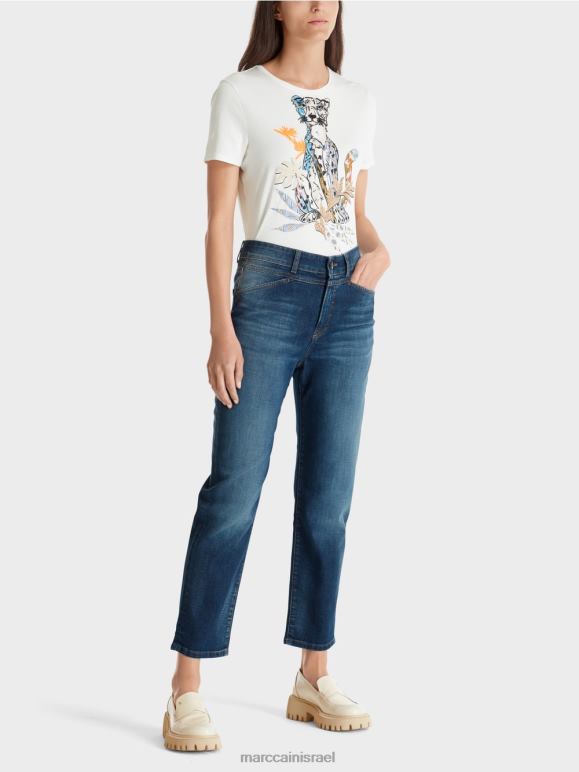 ג'ינס כחול Marc Cain ג'ינס ריאד "לחשוב מחדש ביחד". הַלבָּשָׁה 62FRR779