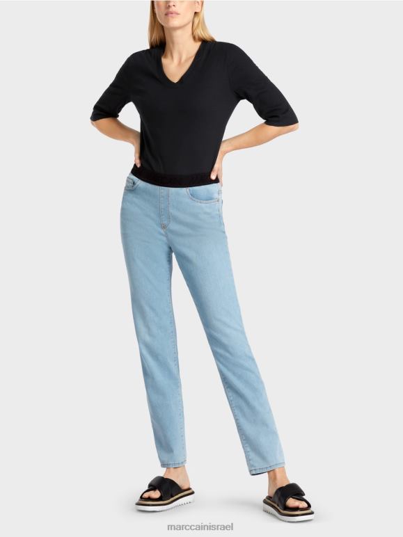 תינוק כחול Marc Cain ג'ינס סטרץ' אלסטי של סיינה הַלבָּשָׁה 62FRR801