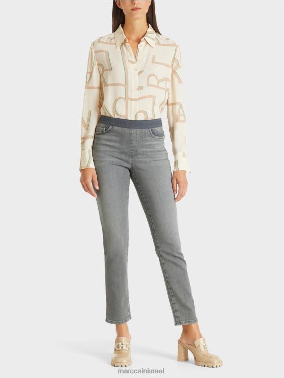 אפור Marc Cain ג'ינס של סיינה "לחשוב מחדש ביחד". הַלבָּשָׁה 62FRR822