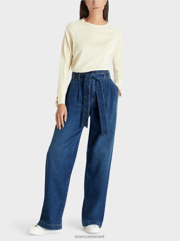 ג'ינס כחול Marc Cain וילנה "לחשוב מחדש ביחד" ג'ינס הַלבָּשָׁה 62FRR828