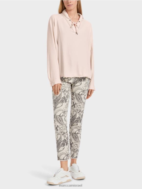 פריחת השקדיה Marc Cain חולצת קימונו אוני הַלבָּשָׁה 62FRR839