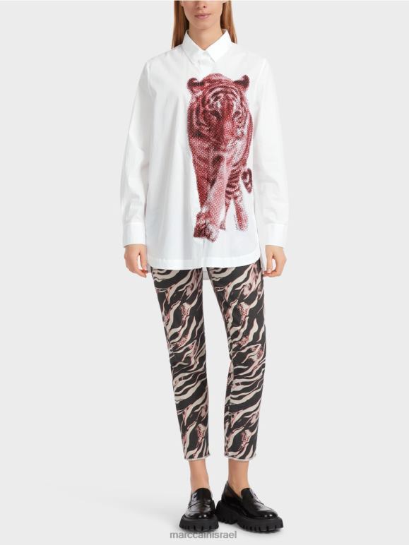 קמפרי Marc Cain חולצת חולצה "לחשוב מחדש ביחד". הַלבָּשָׁה 62FRR848