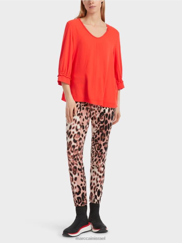 קמפרי Marc Cain חולצה בקו הַלבָּשָׁה 62FRR850