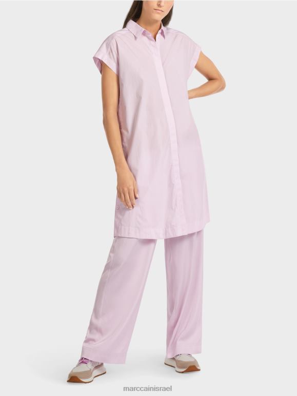 לבנדר בהיר Marc Cain חולצה "לחשוב מחדש ביחד". הַלבָּשָׁה 62FRR959