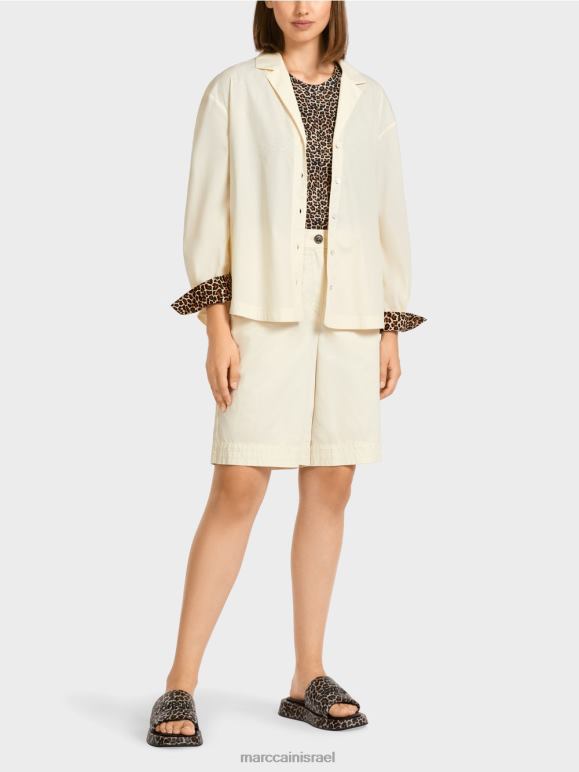 קרם אבקה Marc Cain חולצה נשית "לחשוב מחדש ביחד". הַלבָּשָׁה 62FRR980