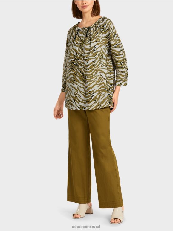 קרם אבקה Marc Cain שמלת טוניקה "לחשוב מחדש ביחד". הַלבָּשָׁה 62FRR982