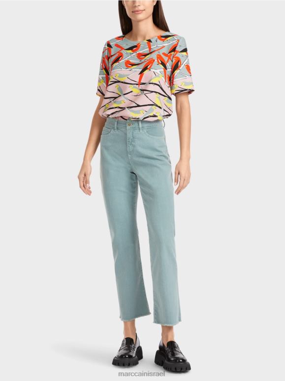 שמיים כחולים כהים Marc Cain "לחשוב מחדש ביחד" מכנסיים forli הַלבָּשָׁה 62FRR790