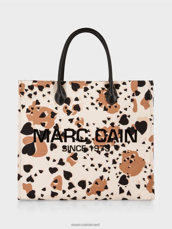 קרם Marc Cain תיק נמר עם כיתוב mc אבזר 62FRR1550